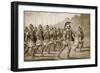 A Macedonian Phalanx, Illustration from 'Hutchinson's History of the Nations', 1915-Rowlandson-Framed Giclee Print