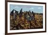 "A Machine Gun Company Moved into Position", 1915-null-Framed Giclee Print