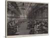 A Machine Shop at the Gladiator Cycle Manufactory-null-Stretched Canvas