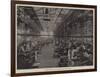 A Machine Shop at the Gladiator Cycle Manufactory-null-Framed Giclee Print