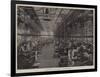 A Machine Shop at the Gladiator Cycle Manufactory-null-Framed Giclee Print