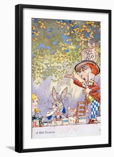 A Mad Teaparty-Charles Folkard-Framed Giclee Print