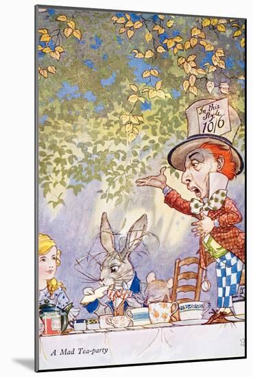 A Mad Teaparty-Charles Folkard-Mounted Giclee Print