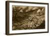 A Maelstrom of the Meuse: French Infantry Debouching to Attack a Flaming Ridge Near Douaumont-null-Framed Giclee Print