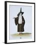 A Magician, Theatrical Costume Design for the Celebrations and Parties of Louis Xiv-Jean I Berain-Framed Giclee Print