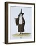 A Magician, Theatrical Costume Design for the Celebrations and Parties of Louis Xiv-Jean I Berain-Framed Giclee Print