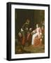 A Maid and an Officer, C. 1660-70-Gabriel Metsu-Framed Giclee Print