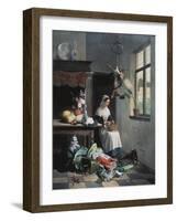 A Maid in the Kitchen-David Noter-Framed Giclee Print