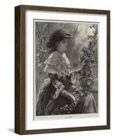 A Maid of Kent-Davidson Knowles-Framed Giclee Print