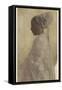 A Maiden in Contemplation, Gaston La Tour, 1893-Vintage Lavoie-Framed Stretched Canvas