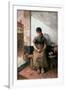 A Maidservant's Breakfast, 1880S-Constantin Emile Meunier-Framed Giclee Print