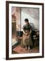 A Maidservant's Breakfast, 1880S-Constantin Emile Meunier-Framed Giclee Print