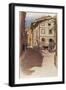 'A Majorcan Street Scene', 20th century (1931)-Cecil Aldin-Framed Giclee Print