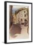 'A Majorcan Street Scene', 20th century (1931)-Cecil Aldin-Framed Giclee Print