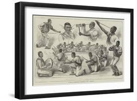 A Malay Religious Ceremony, the Kalifa-null-Framed Giclee Print