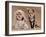 A Male And A Female Chihuahua Dressed As A Bride And Groom, Isolated-vitalytitov-Framed Photographic Print