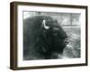 A Male/Bull European Bison, London Zoo, February 1928 (B/W Photo)-Frederick William Bond-Framed Giclee Print