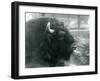 A Male/Bull European Bison, London Zoo, February 1928 (B/W Photo)-Frederick William Bond-Framed Giclee Print