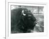 A Male/Bull European Bison, London Zoo, February 1928 (B/W Photo)-Frederick William Bond-Framed Giclee Print