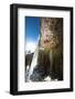 A Male Climber on the 30-Foot Horizontal Roof Route in the Bingo Cave at Hyalite Canyon in Montana-Ben Herndon-Framed Photographic Print