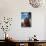 A Male Climber on the Third Pitch of Classic Tower Climb Ancient Art, Fisher Towers, Moab, Utah-Dan Holz-Stretched Canvas displayed on a wall