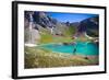 A Male Hiker in Ice Lake Basin, Colorado-Brad Beck-Framed Photographic Print