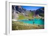 A Male Hiker in Ice Lake Basin, Colorado-Brad Beck-Framed Photographic Print