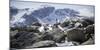 A Male Hiker on Froze to Death Plateau in the Absaroka Beartooth Wilderness, Montana-Steven Gnam-Mounted Photographic Print