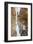 A Male Ice Climber on the First Pitch of Zenith Ice Route Near Banks Lake in Washington-Ben Herndon-Framed Photographic Print