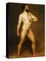 A Male Nude-Hans Von Staschiripka Canon-Stretched Canvas