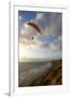 A Male Paraglider at the Torrey Pines Gliderport in San Diego, California-Brett Holman-Framed Photographic Print