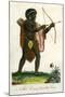 A Male Savage of Terra Del Fuego, 1795-J Chapman-Mounted Giclee Print