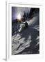 A Male Skier Travels Down the Mountain at Snowbird, Utah-Adam Barker-Framed Photographic Print