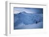 A Male Snowboarder in the Backcountry of North Cascades National Park, Washington-Steven Gnam-Framed Photographic Print