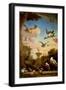 A Mallard and a Golden Eagle in a Classical Garden Landscape-Melchior de Hondecoeter-Framed Giclee Print