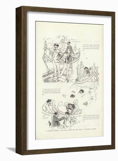 A Maltese Tragedy, the Rival Agents and How They Do Business in Malta-Phil May-Framed Giclee Print