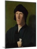 A Man Aged 38, Ca 1521-Lucas van Leyden-Mounted Giclee Print