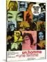 A Man And a Woman, 1966, "Un Homme Et Une Femme" Directed by Claude Lelouch-null-Mounted Premium Giclee Print