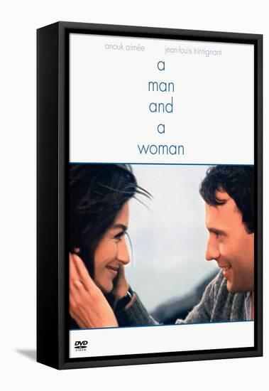 A Man and a Woman, 1966-null-Framed Stretched Canvas