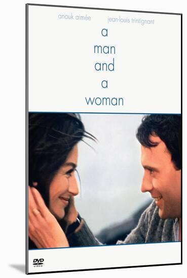 A Man and a Woman, 1966-null-Mounted Art Print