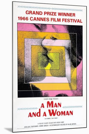 A Man and a Woman, (AKA Un Homme Et Une Femme), 1966-null-Mounted Art Print