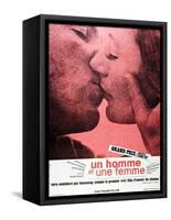 A Man and a Woman (aka Un Homme et une Femme)-null-Framed Stretched Canvas