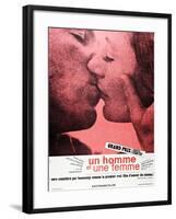 A Man and a Woman (aka Un Homme et une Femme)-null-Framed Art Print