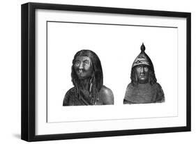 A Man and Woman of Nootka Sound, C1776-1779-J Dadley-Framed Giclee Print