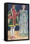 'A Man and Woman of The Time of Edward VI', 1907-Dion Clayton Calthrop-Framed Stretched Canvas