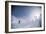 A Man Backcountry Skiing on Mt. Tumalo, Oregon Cascades-Bennett Barthelemy-Framed Photographic Print