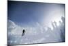 A Man Backcountry Skiing on Mt. Tumalo, Oregon Cascades-Bennett Barthelemy-Mounted Photographic Print