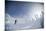 A Man Backcountry Skiing on Mt. Tumalo, Oregon Cascades-Bennett Barthelemy-Mounted Photographic Print