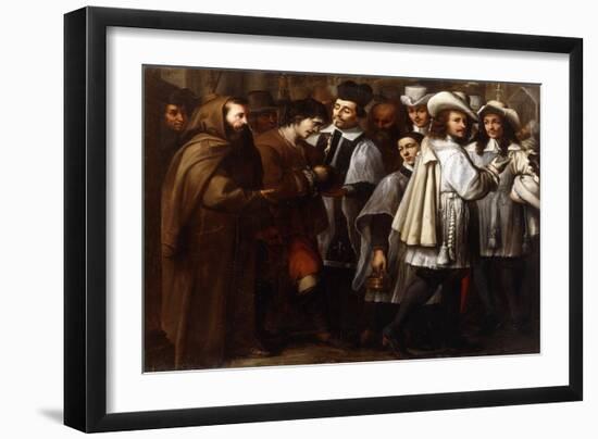 A Man Being Escorted to the Gallows (Oil on Canvas)-Carlo Francesco Nuvolone-Framed Giclee Print