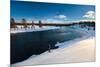 A Man Casts Along The Banks Of The Madison River Near West Yellowstone, Yellowstone National Park-Ben Herndon-Mounted Photographic Print